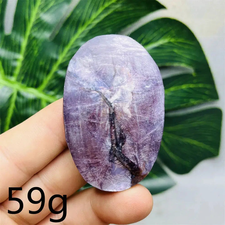 Lepidolite ‘Mica’ Palm Stone