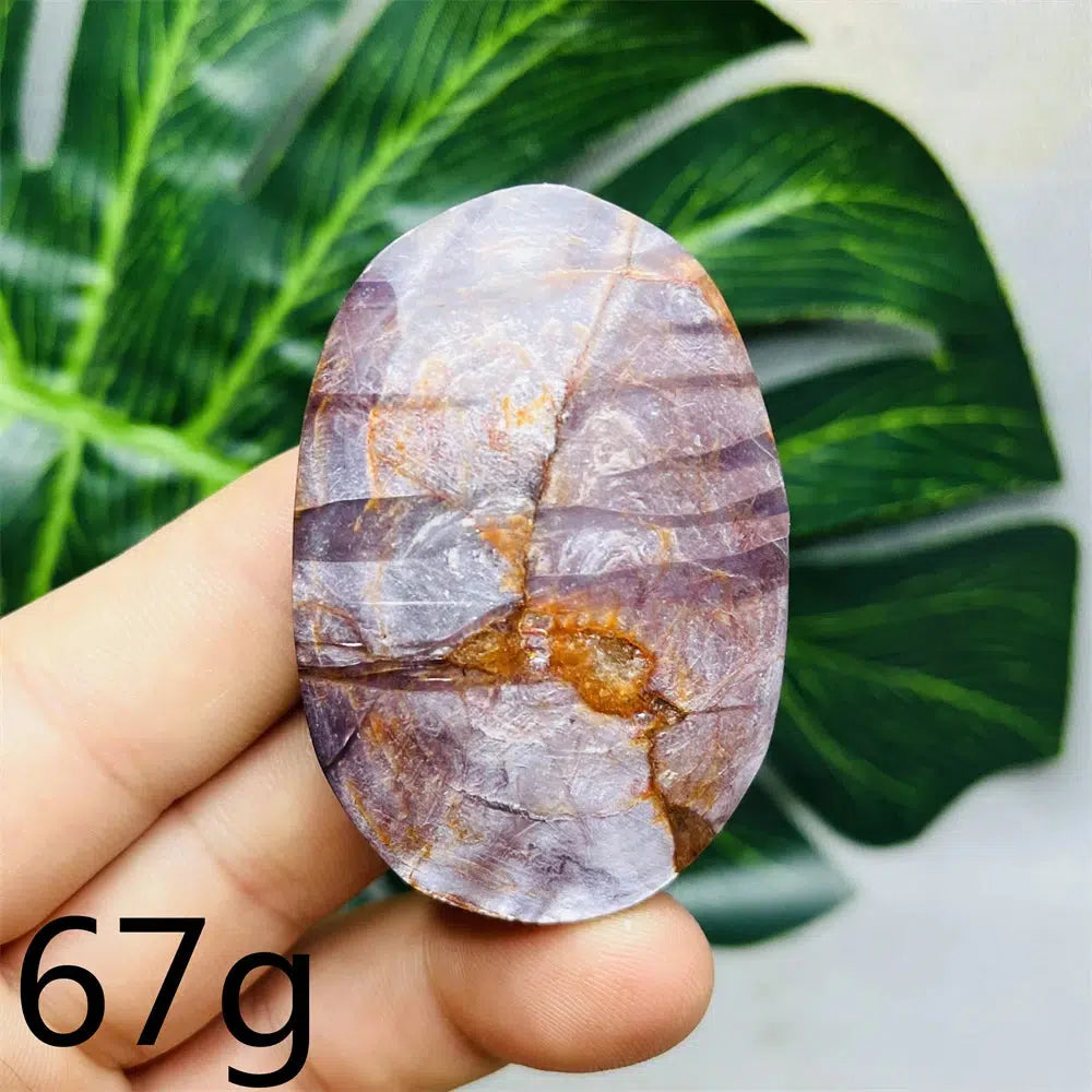 Lepidolite ‘Mica’ Palm Stone