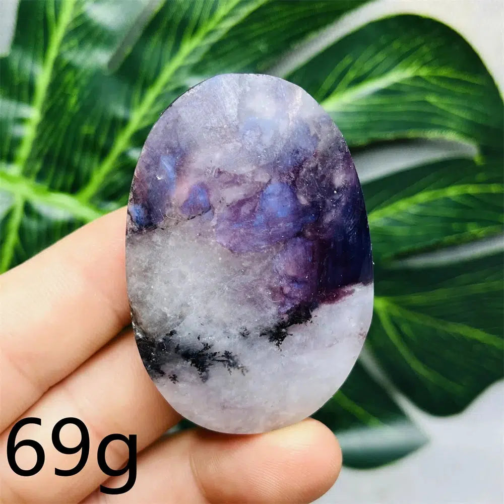 Lepidolite ‘Mica’ Palm Stone