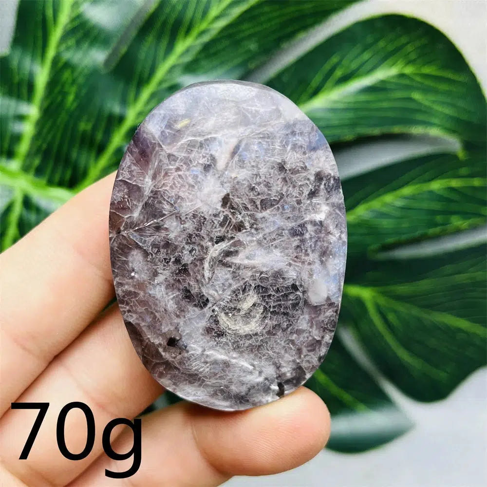 Lepidolite ‘Mica’ Palm Stone