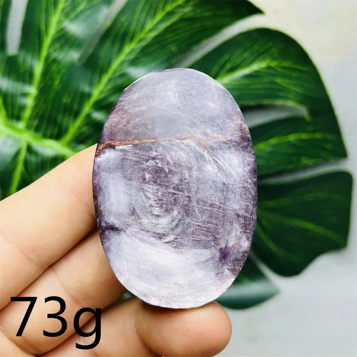 Lepidolite ‘Mica’ Palm Stone