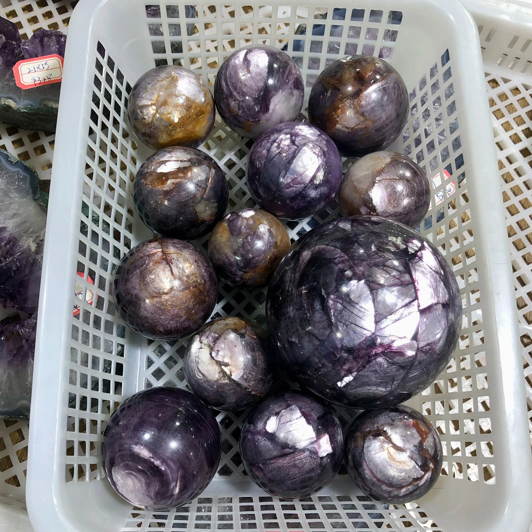 Lepidolite Sphere