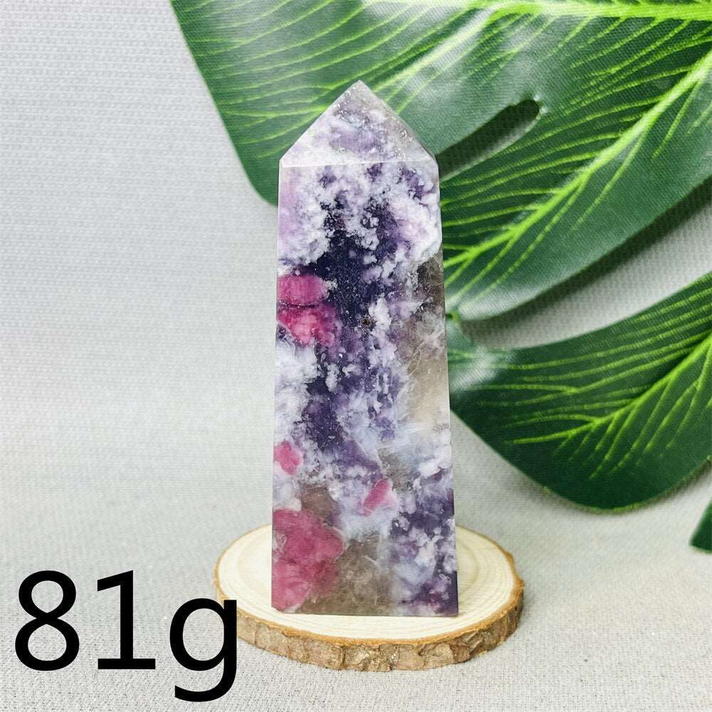 Lepidolite 'Unicorn Stone' Tower