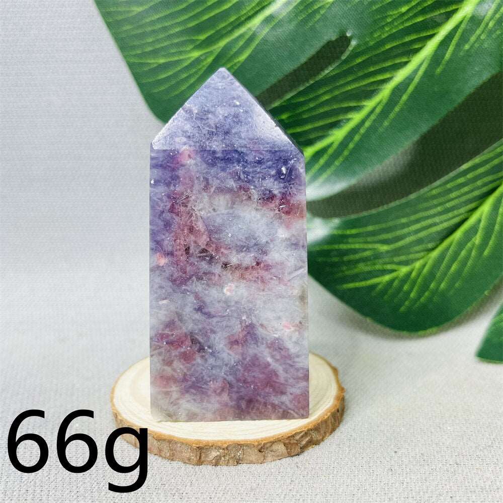 Lepidolite 'Unicorn Stone' Tower