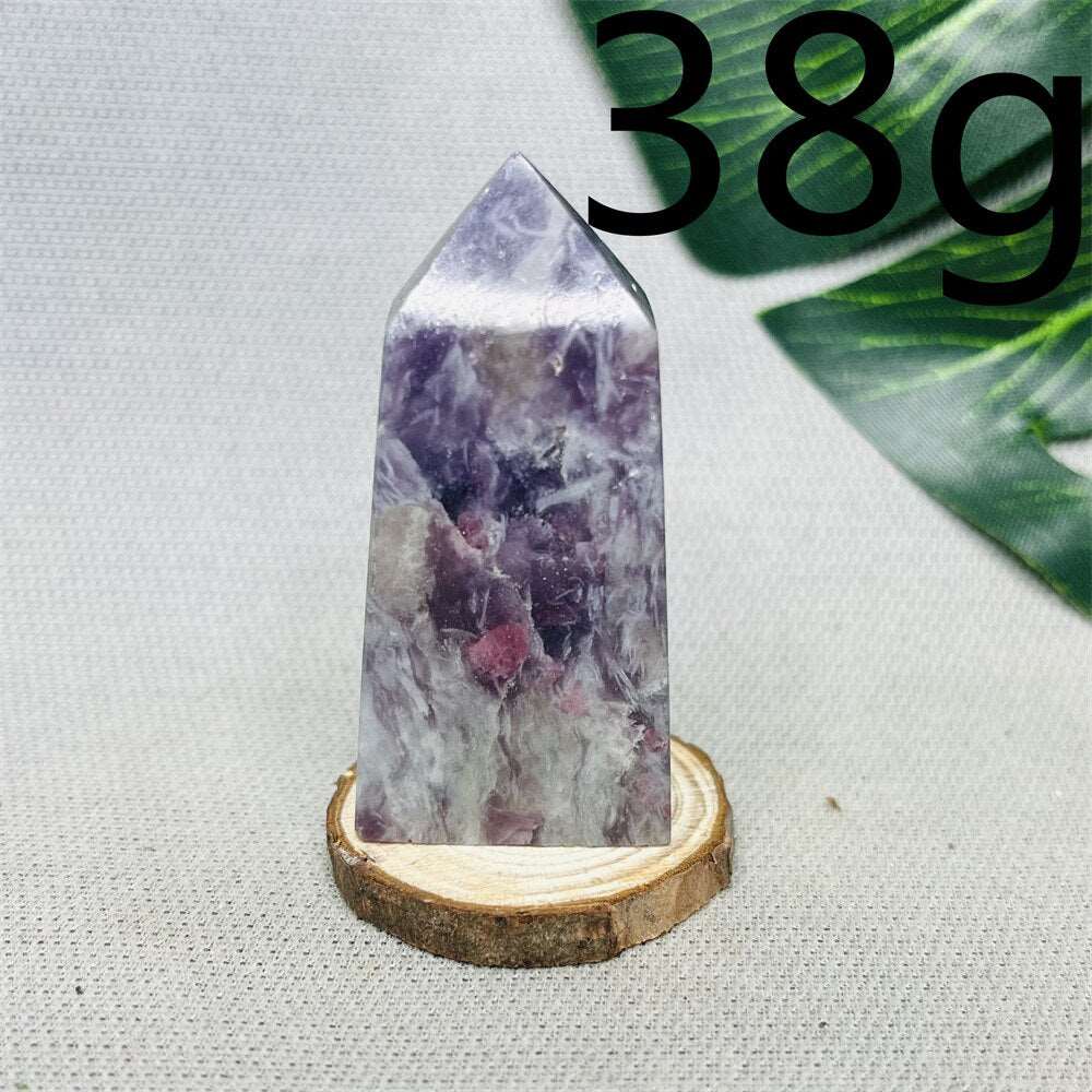 Lepidolite 'Unicorn Stone' Tower