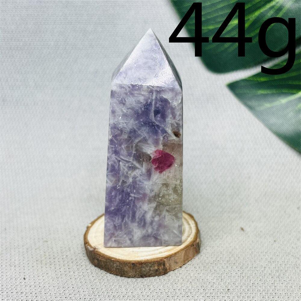 Lepidolite 'Unicorn Stone' Tower