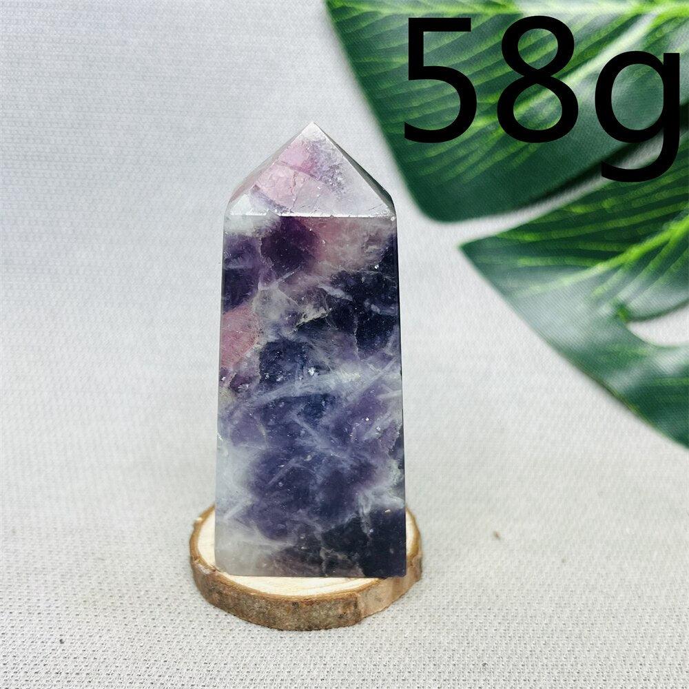 Lepidolite 'Unicorn Stone' Tower