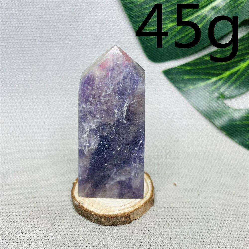 Lepidolite 'Unicorn Stone' Tower