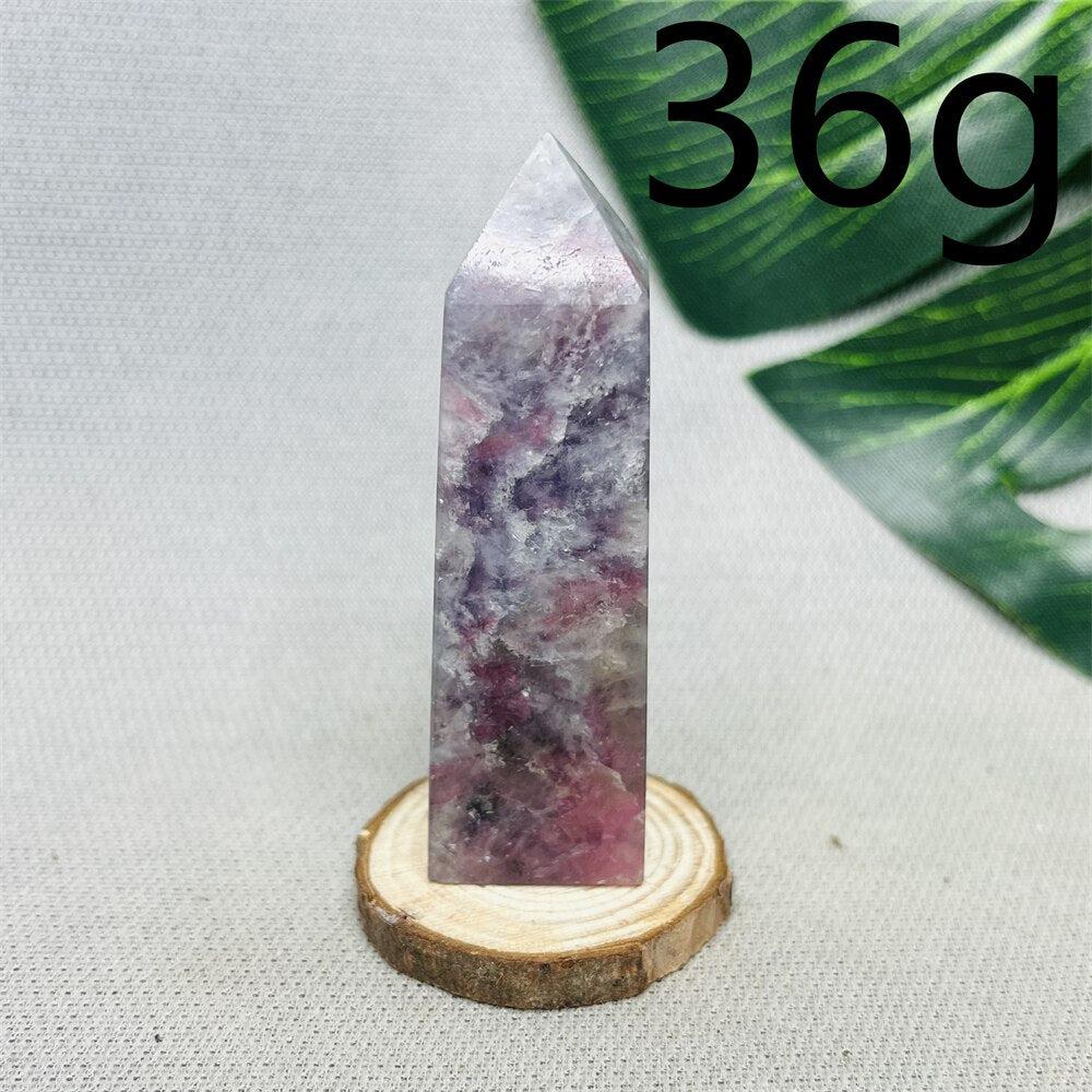 Lepidolite 'Unicorn Stone' Tower