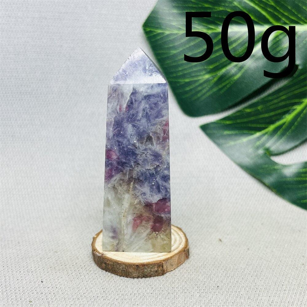 Lepidolite 'Unicorn Stone' Tower