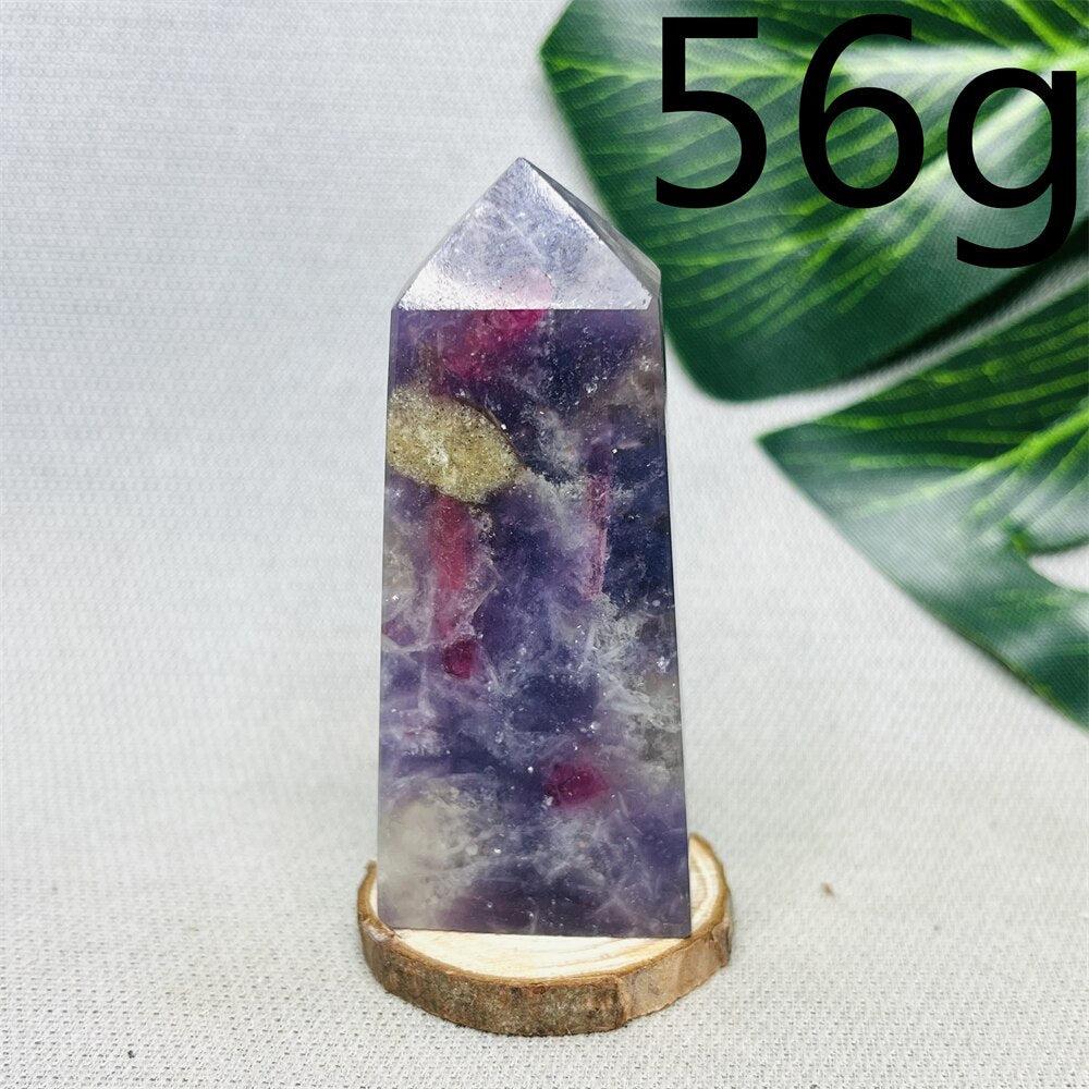 Lepidolite 'Unicorn Stone' Tower