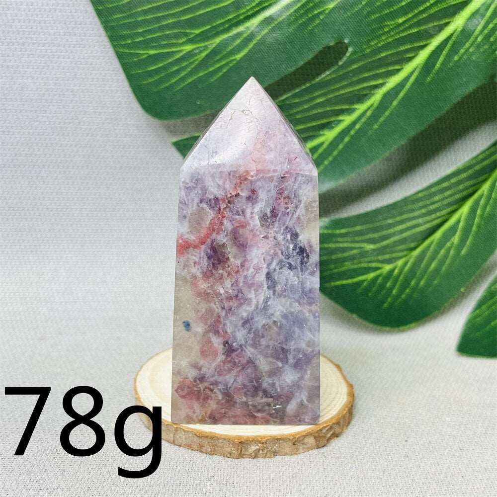 Lepidolite 'Unicorn Stone' Tower