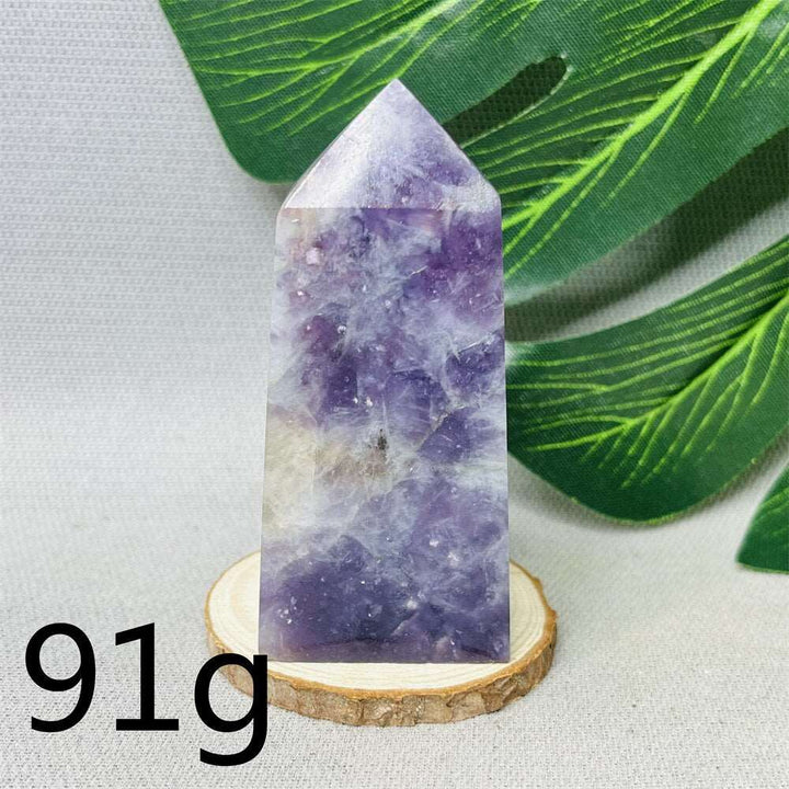 Lepidolite 'Unicorn Stone' Tower