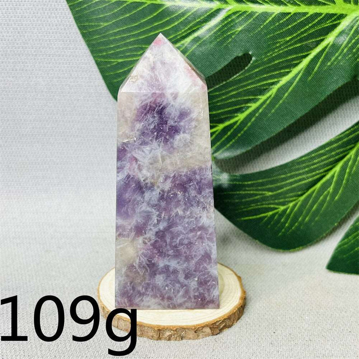 Lepidolite 'Unicorn Stone' Tower