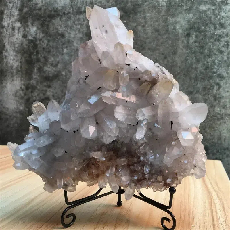 Madagascan Crystal Quartz With Mica Cluster