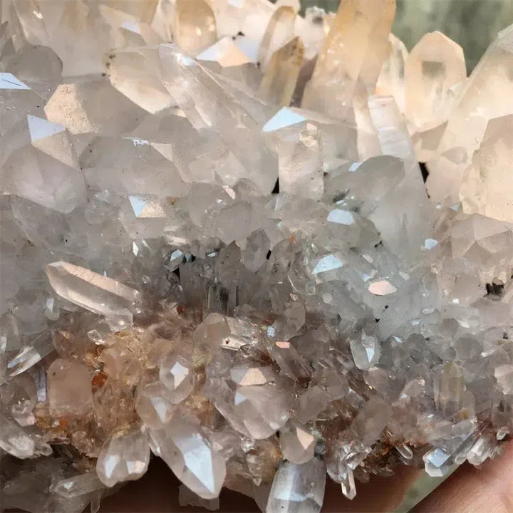 Madagascan Crystal Quartz With Mica Cluster