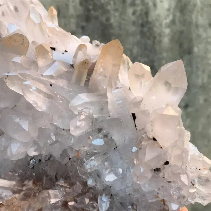 Madagascan Crystal Quartz With Mica Cluster