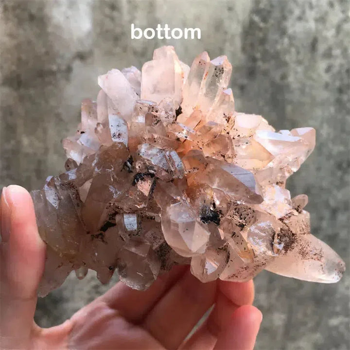 Madagascan Crystal Quartz With Mica Cluster