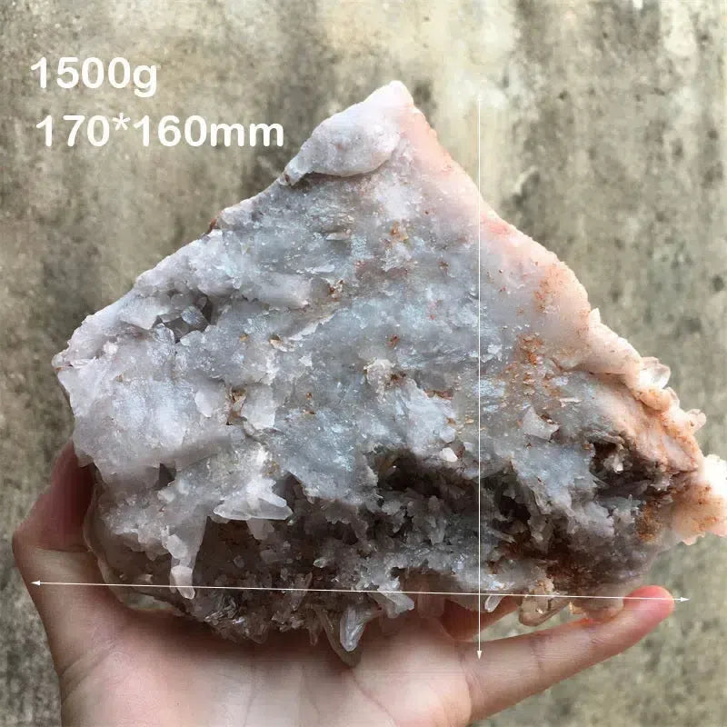 Madagascan Crystal Quartz With Mica Cluster