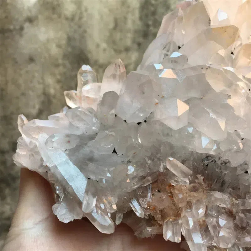 Madagascan Crystal Quartz With Mica Cluster