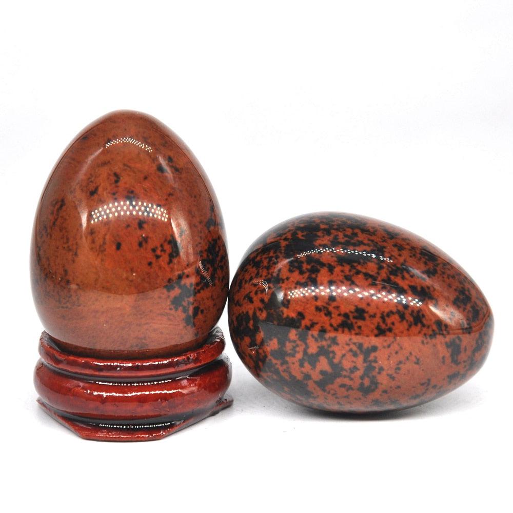 Mahogany Obsidian Egg Shaped Crystal