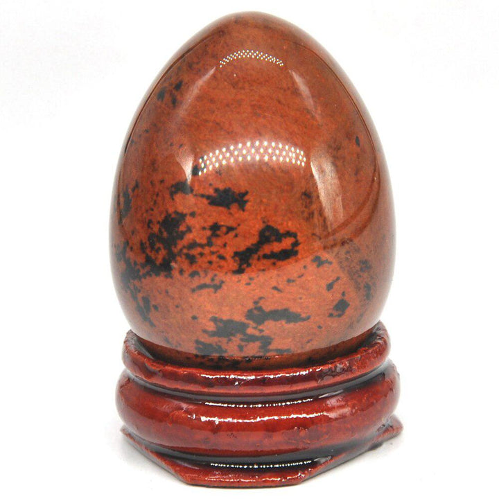 Mahogany Obsidian Egg Shaped Crystal