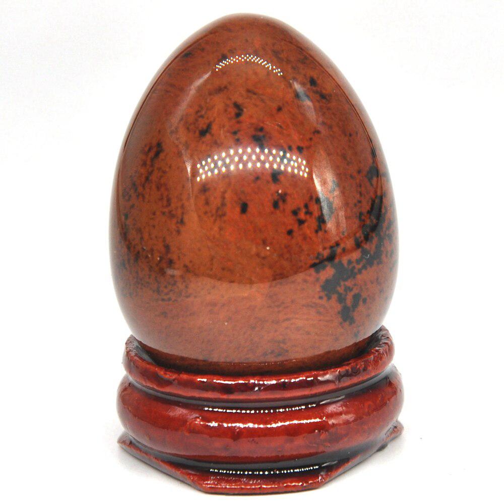 Mahogany Obsidian Egg Shaped Crystal