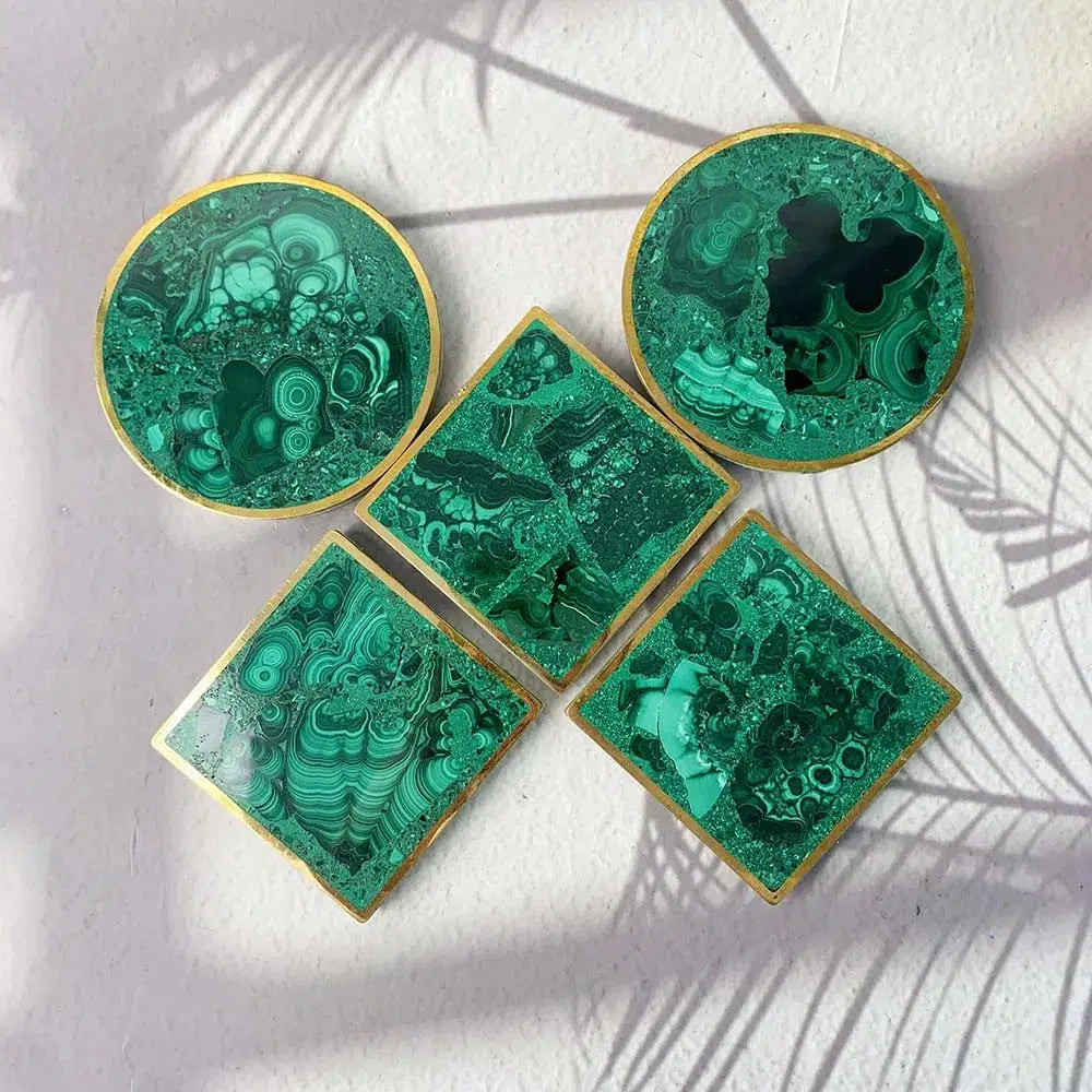 Malachite Coaster