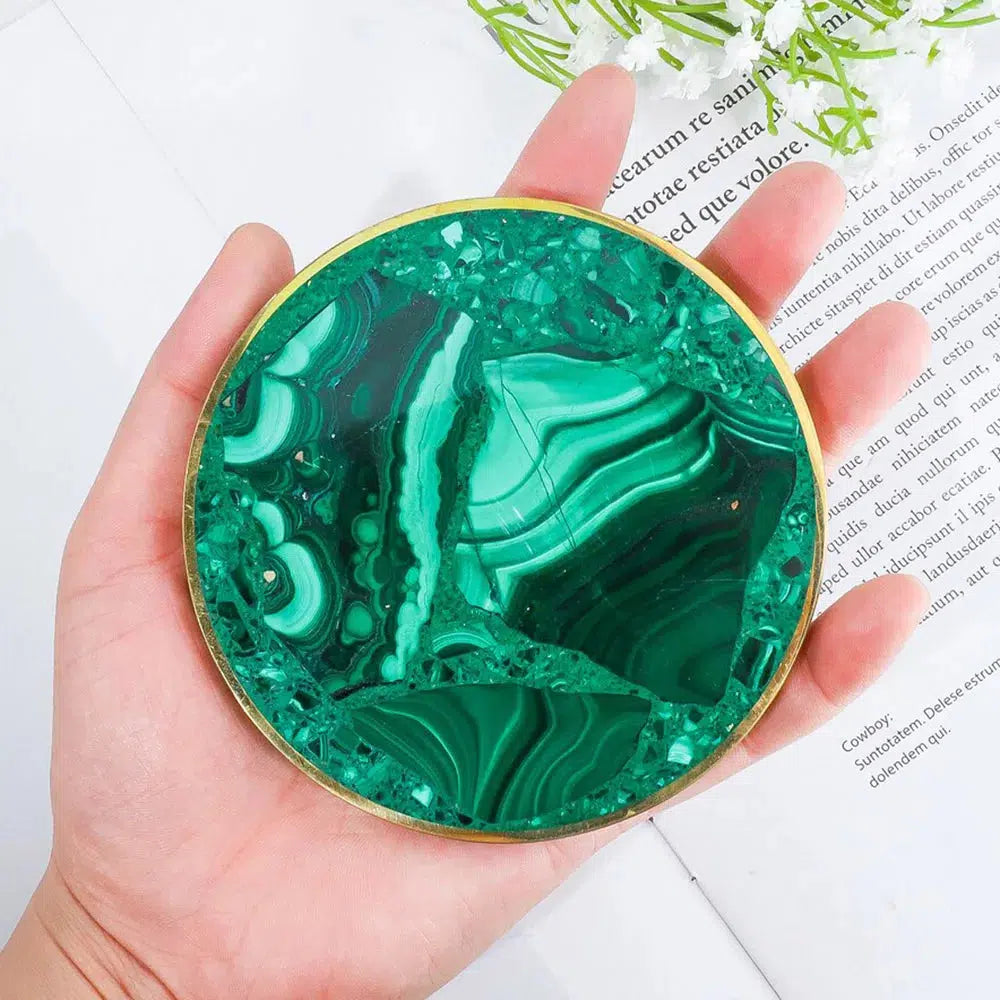 Malachite Coaster