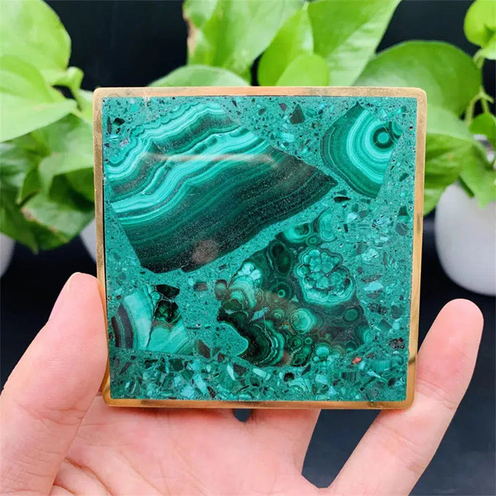 Malachite Coaster