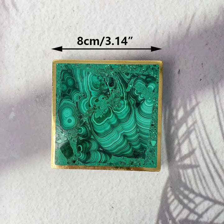 Malachite Coaster