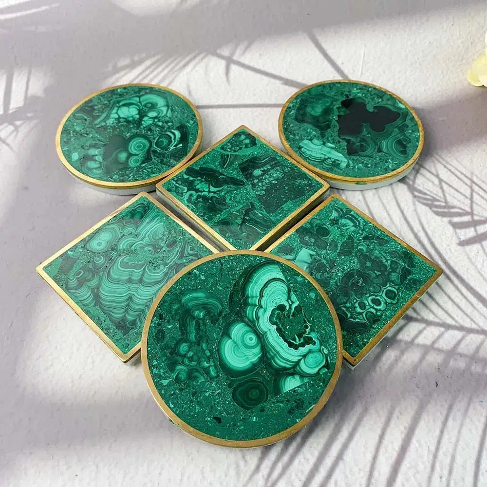 Malachite Coaster