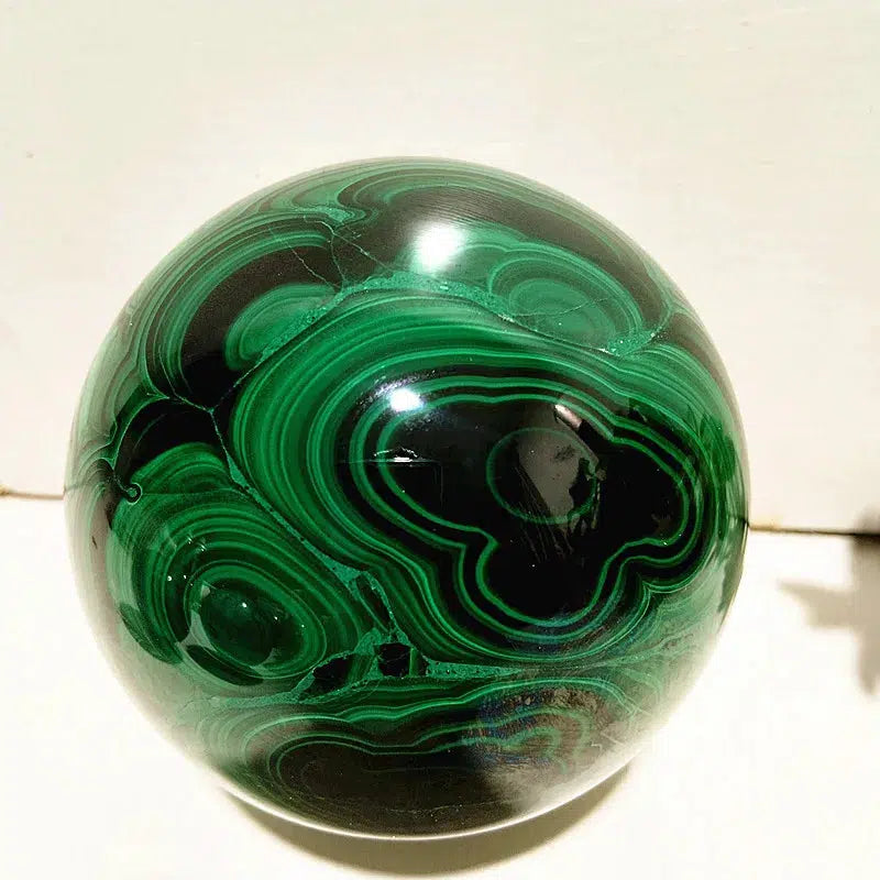 Malachite Crystal Sphere ‘High Quality’