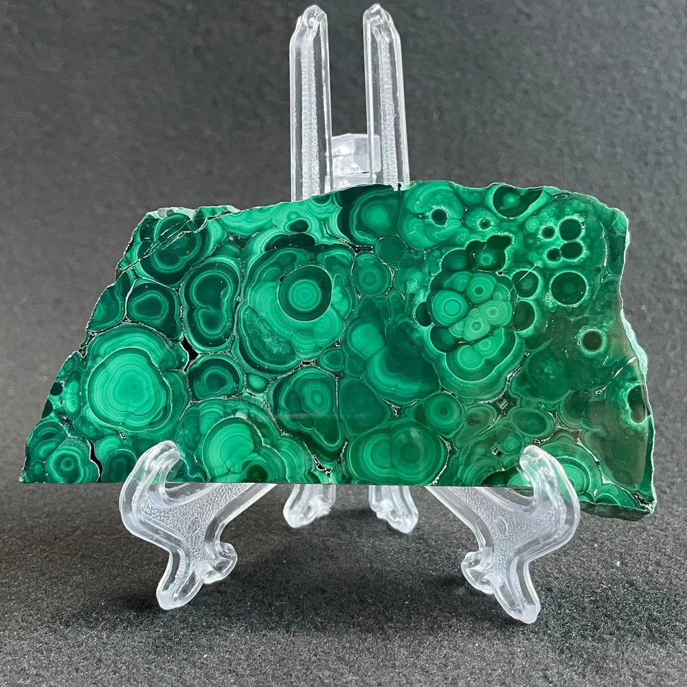 Malachite Polished Slice