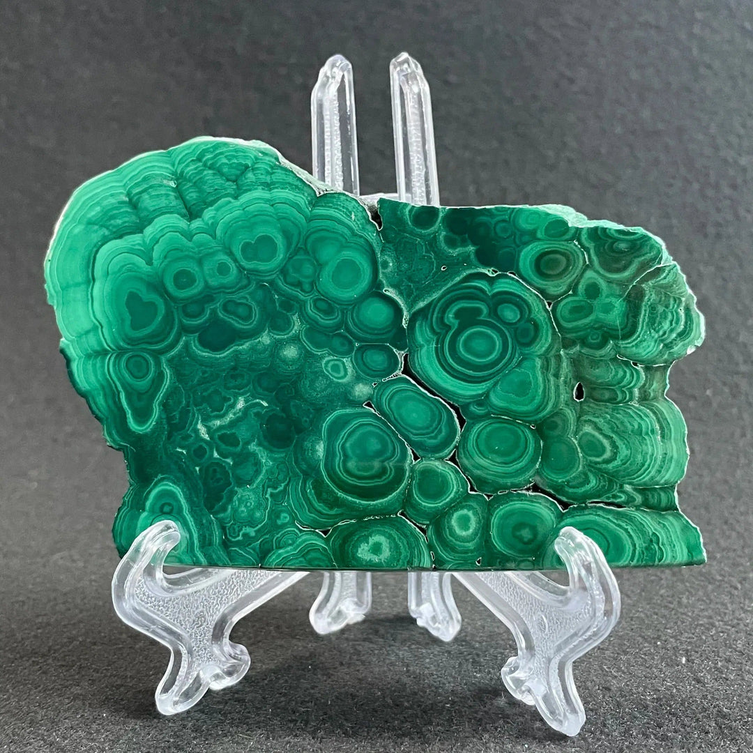 Malachite Polished Slice