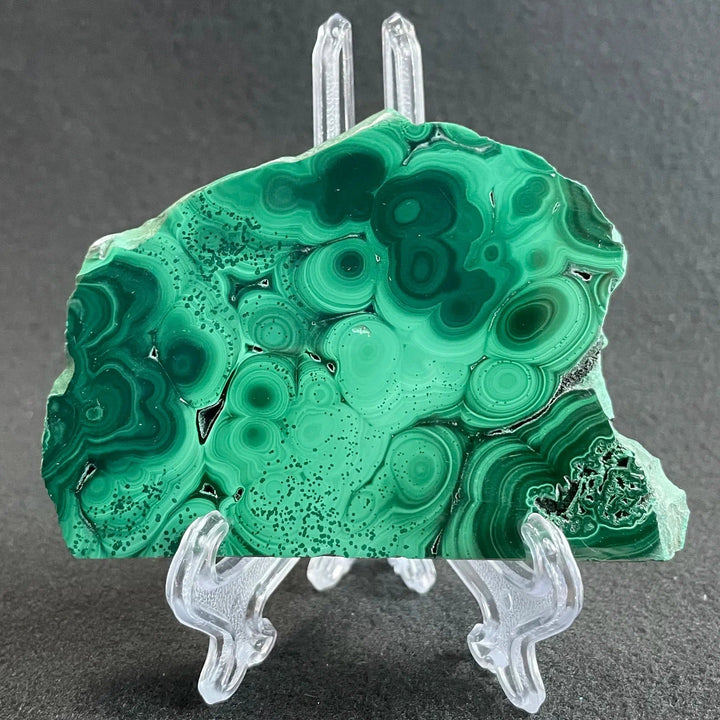 Malachite Polished Slice