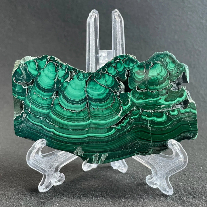 Malachite Polished Slice