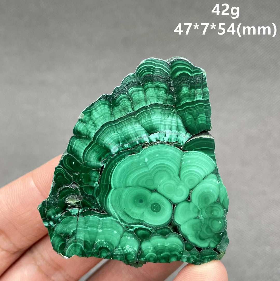 Malachite Polished Slice