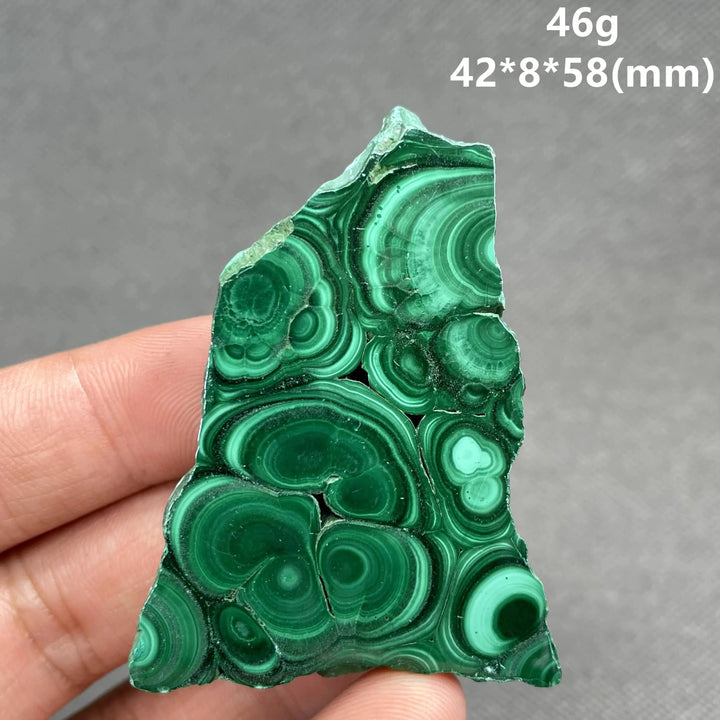 Malachite Polished Slice