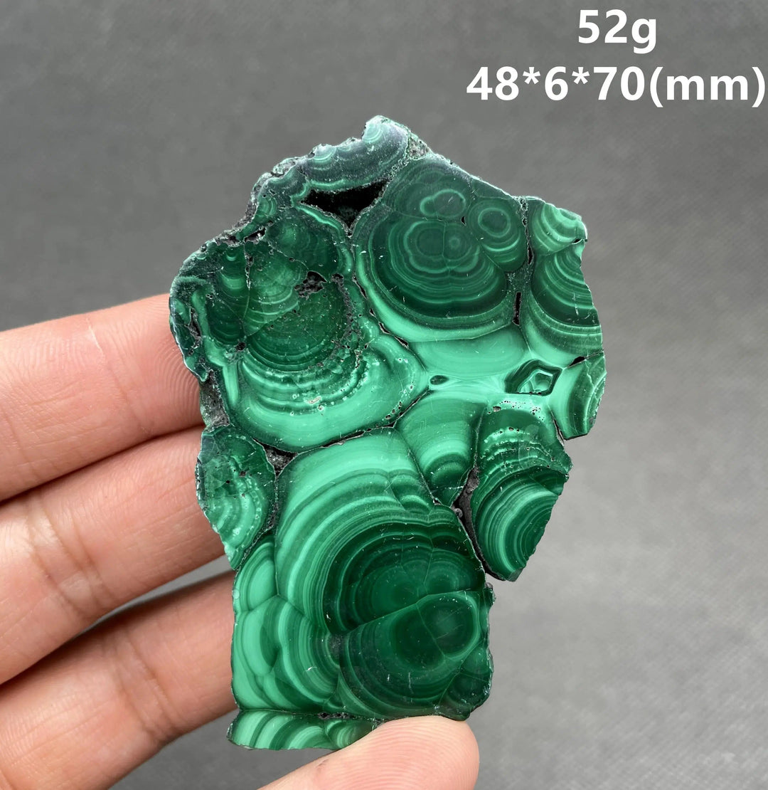 Malachite Polished Slice