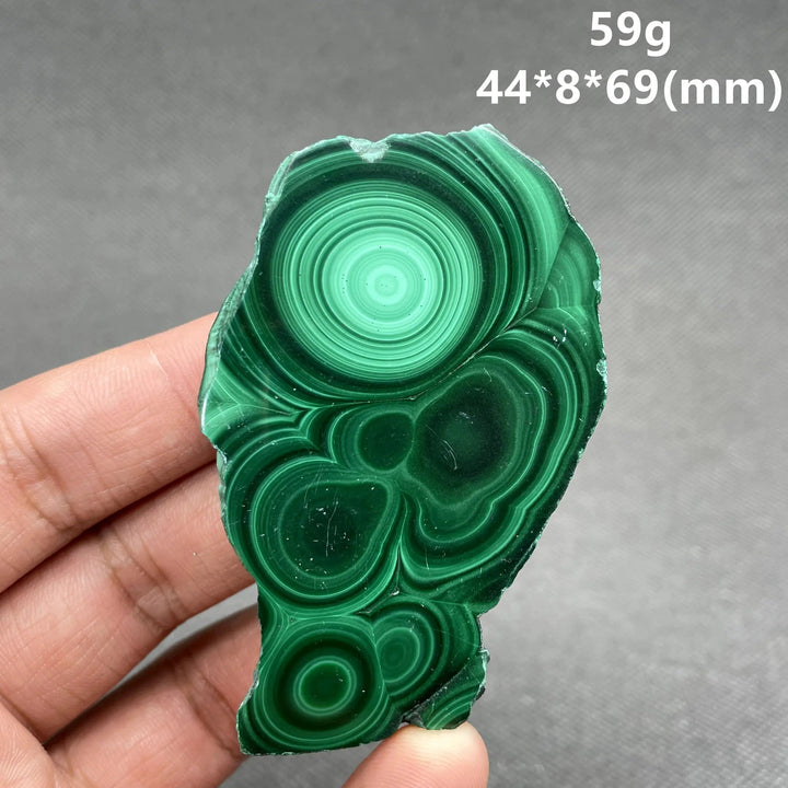 Malachite Polished Slice