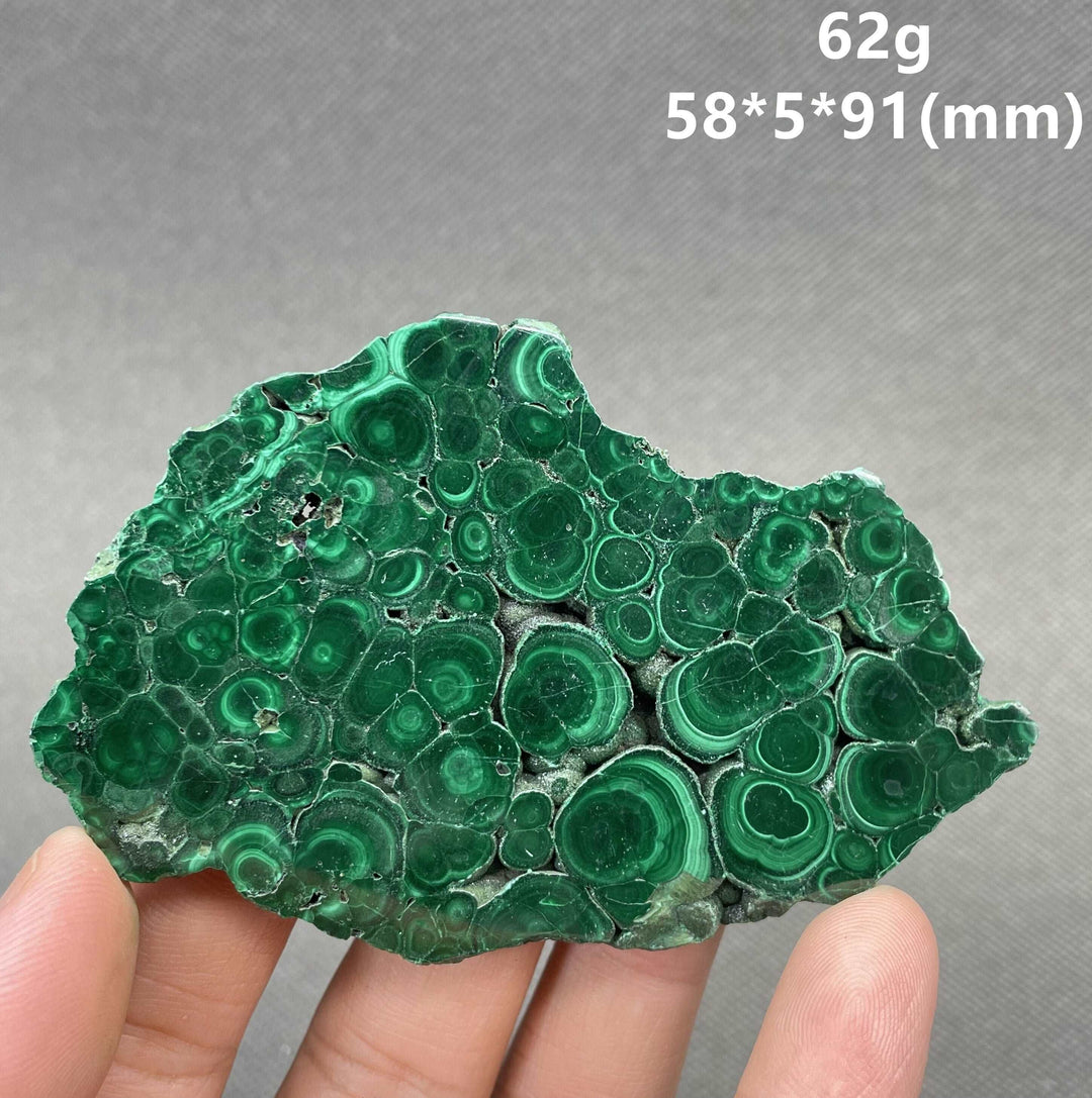 Malachite Polished Slice