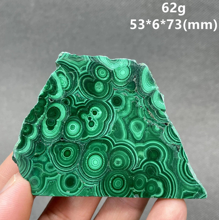 Malachite Polished Slice