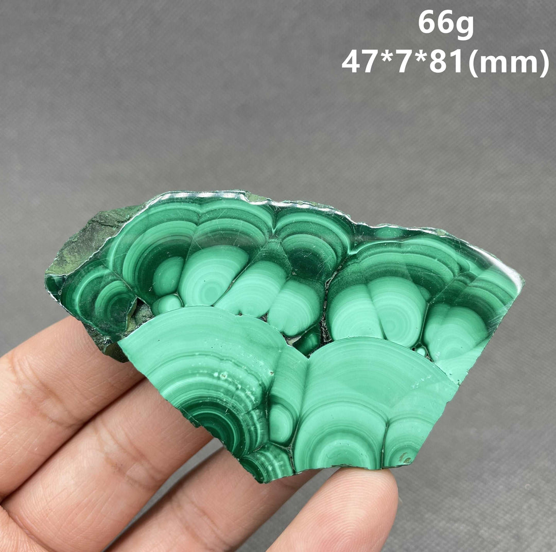 Malachite Polished Slice