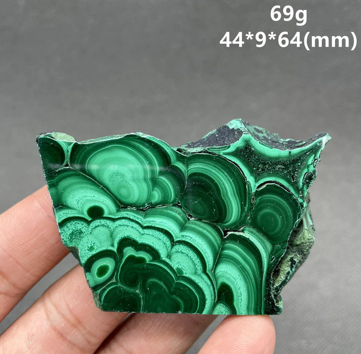 Malachite Polished Slice