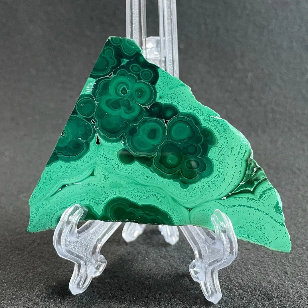 Malachite Polished Slice