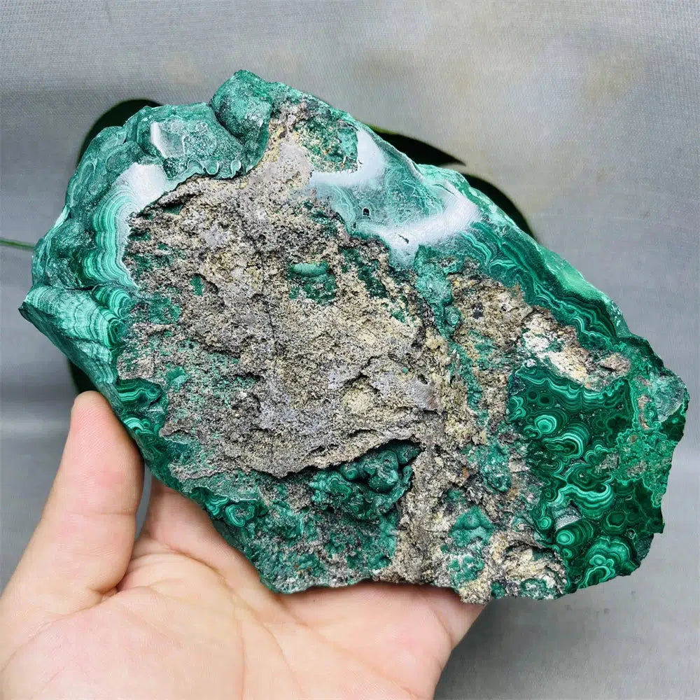 Malachite Twin Slices