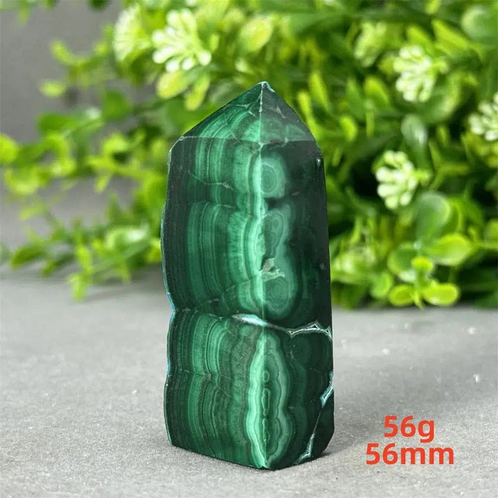 Malachite and Blue Azurite Tower