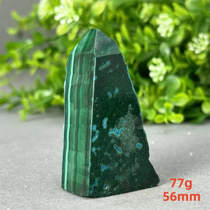 Malachite and Blue Azurite Tower