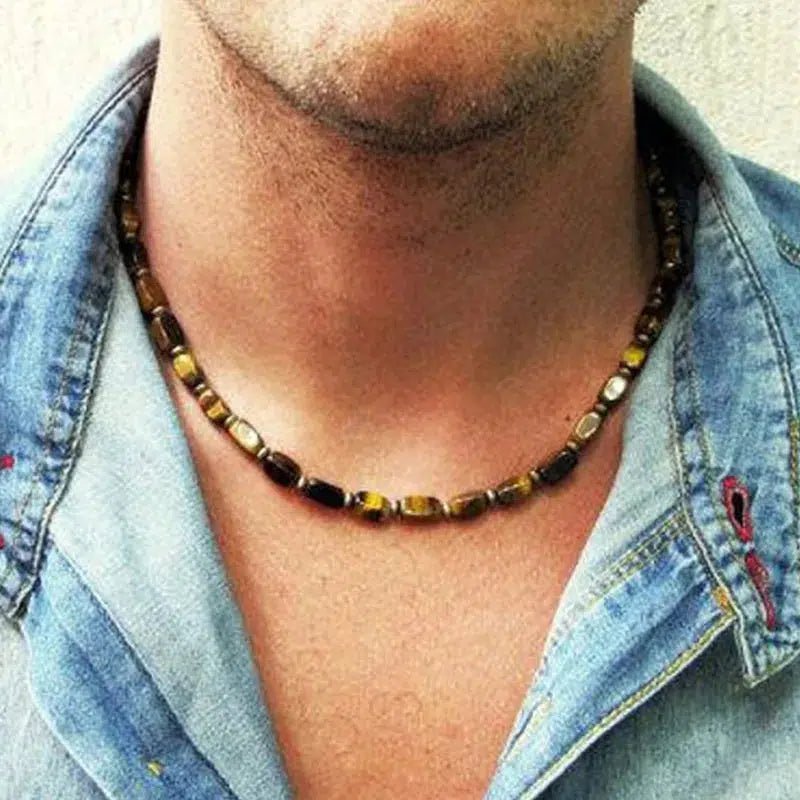 Men's Crystal Necklace